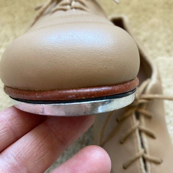 Ladies Tap-Flex Leather Tap Shoes - Picture 8 of 14